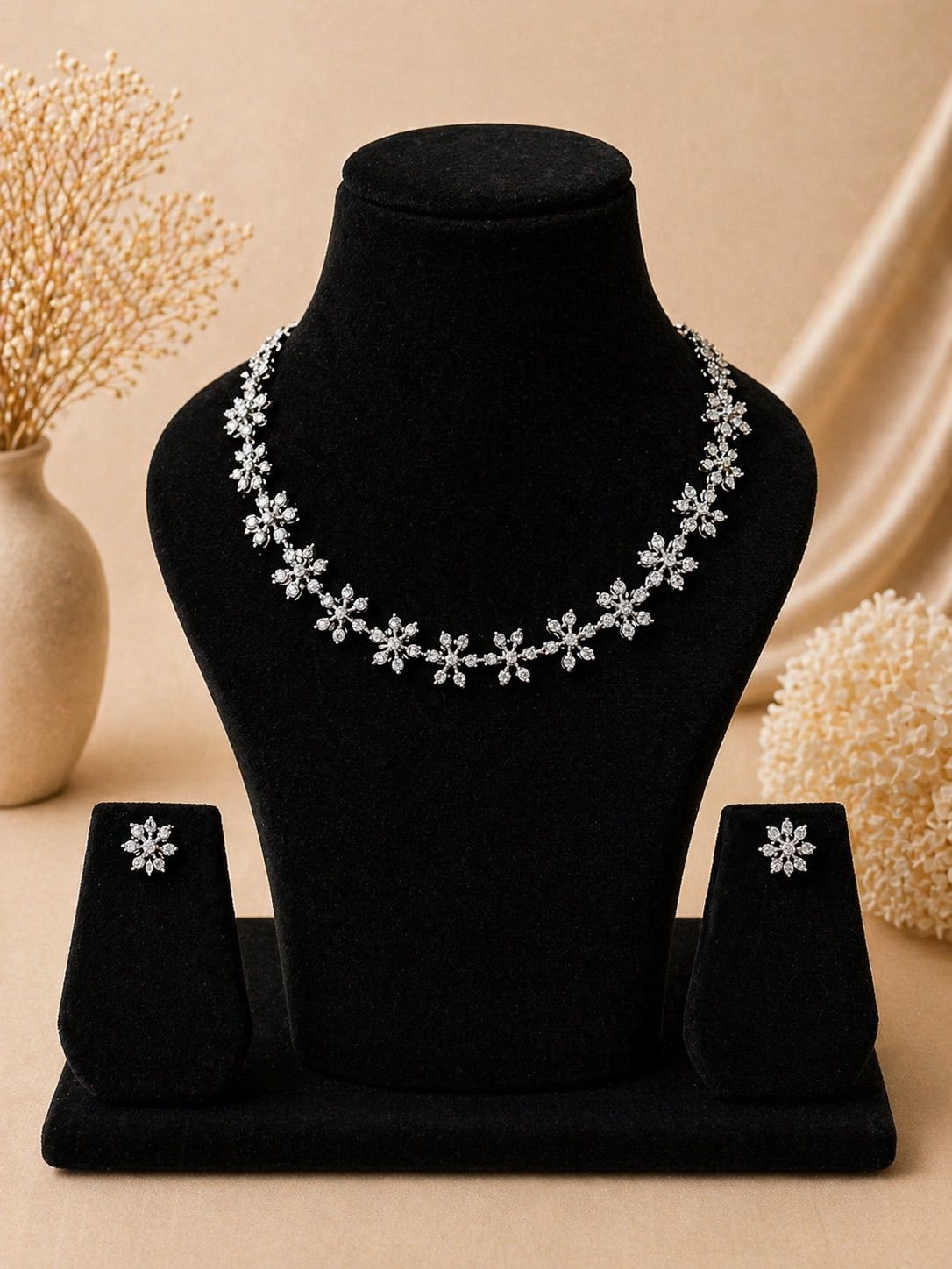 Snowflake AD necklace