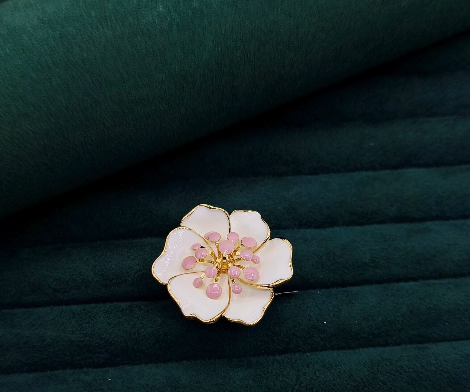 LOTUS COCKTAIL RING