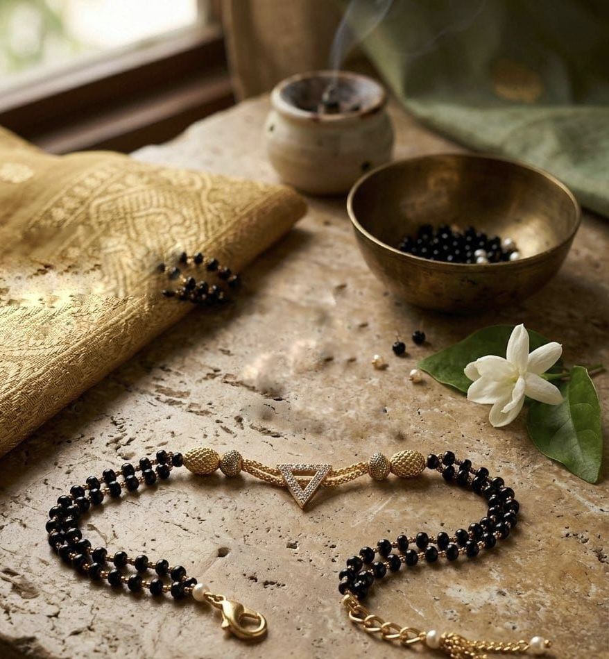 Bracelet Mangalsutra-Triangle