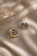 GOLDEN HALO COCKTAIL RING