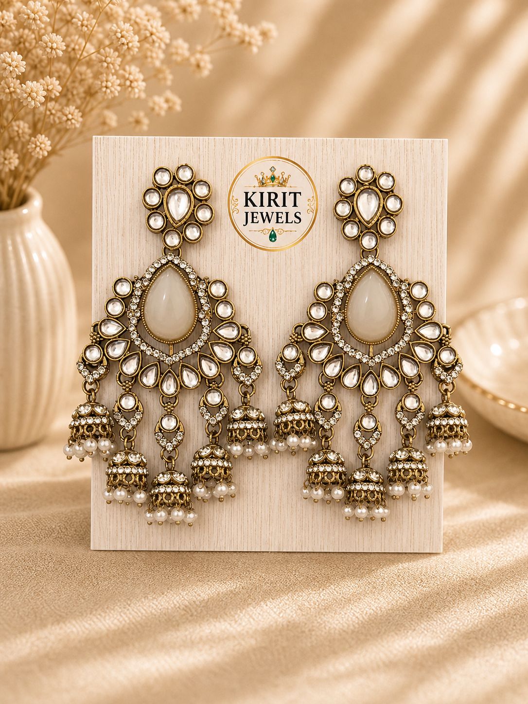 White love Earrings