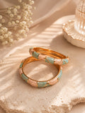 Mint Sorbet Enamel Bangles