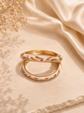 Amber Wave Enamel Bangles
