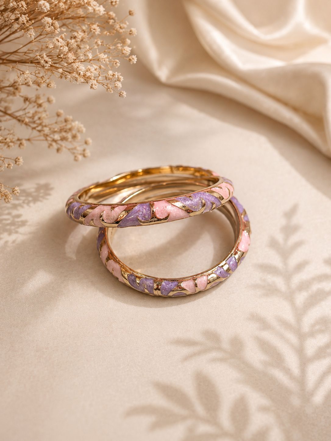 Candy Swirl Enamel Bangles