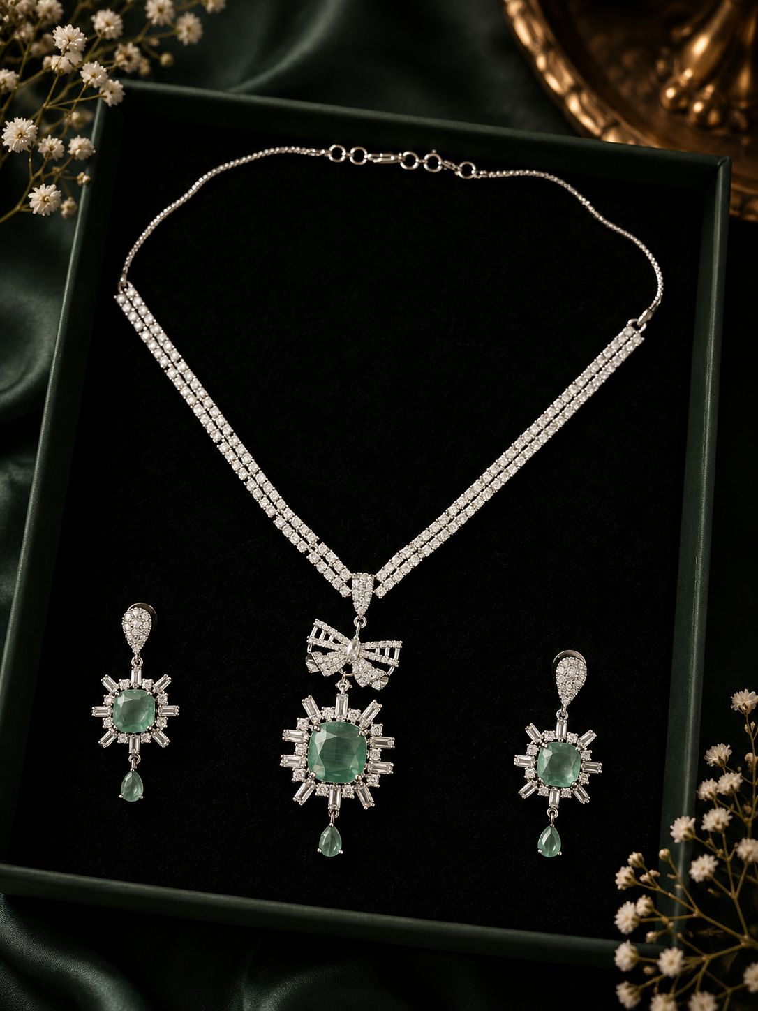 Jade Majesty AD Necklace