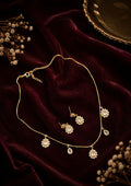 Pearl Mosanite Necklace