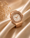 White Halo Ring Watch