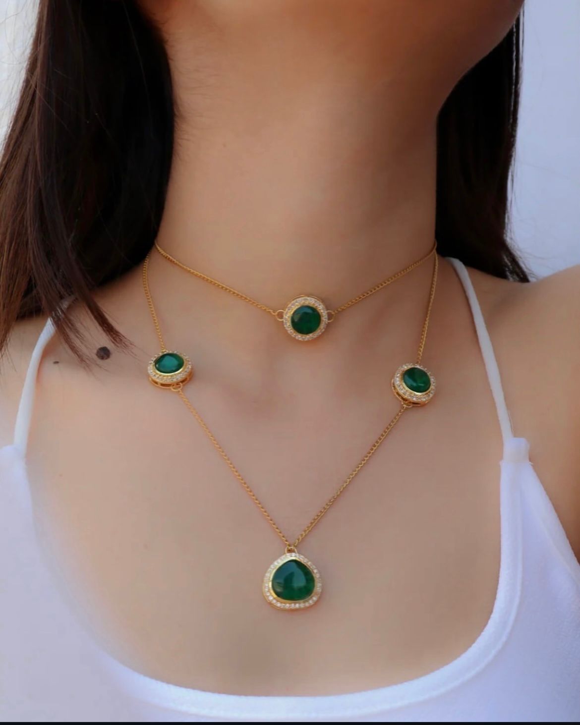 Embrald Layered Necklace