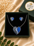 Blue Heart Korean Pendant