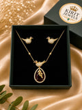 Ruby Birdie Pendant
