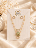 Mint double chain Pendant