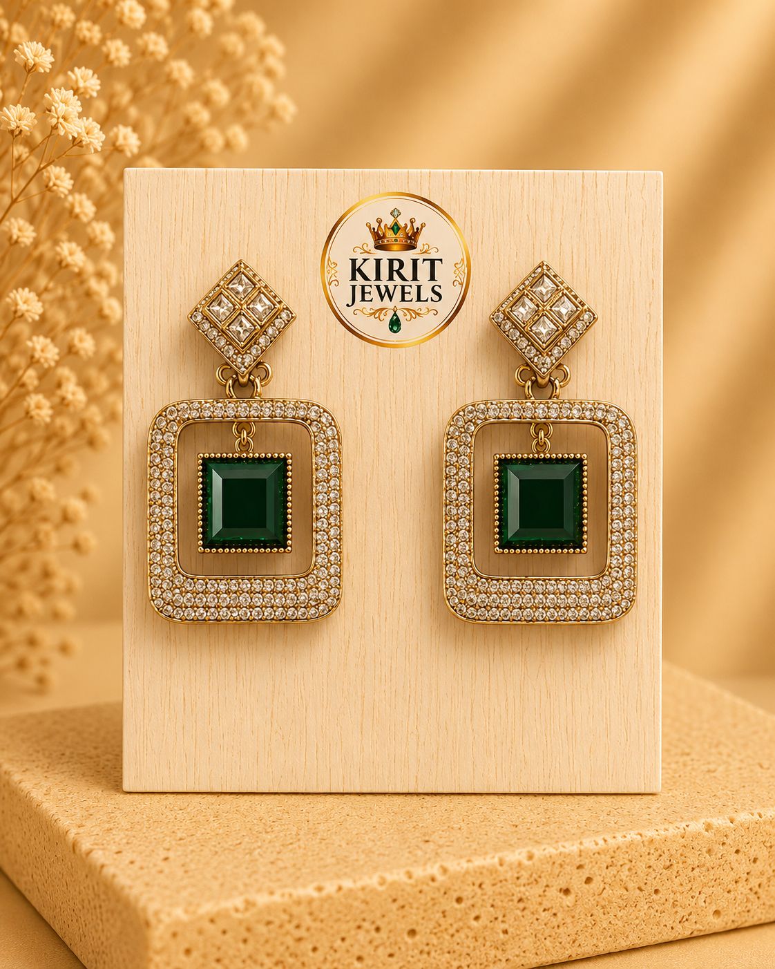 Embrand Motif Earrings