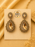 Champagne leaf Earrings