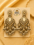 Ivory Peacock Earrings