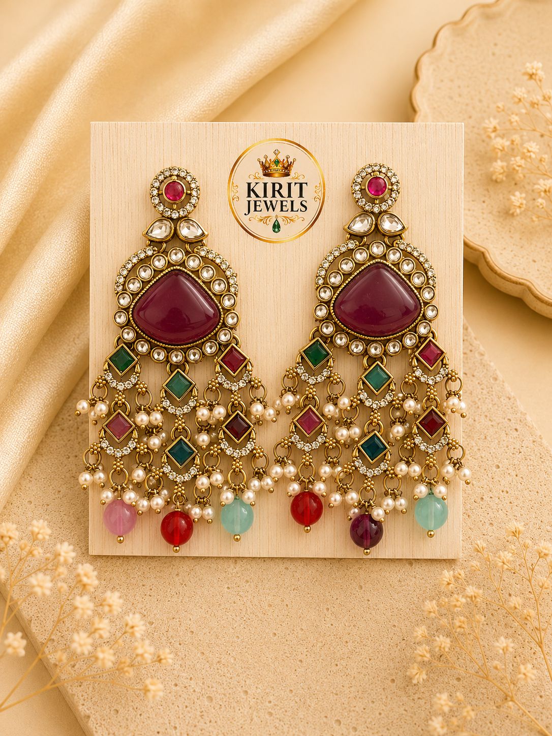 Multi Dangler Earrings