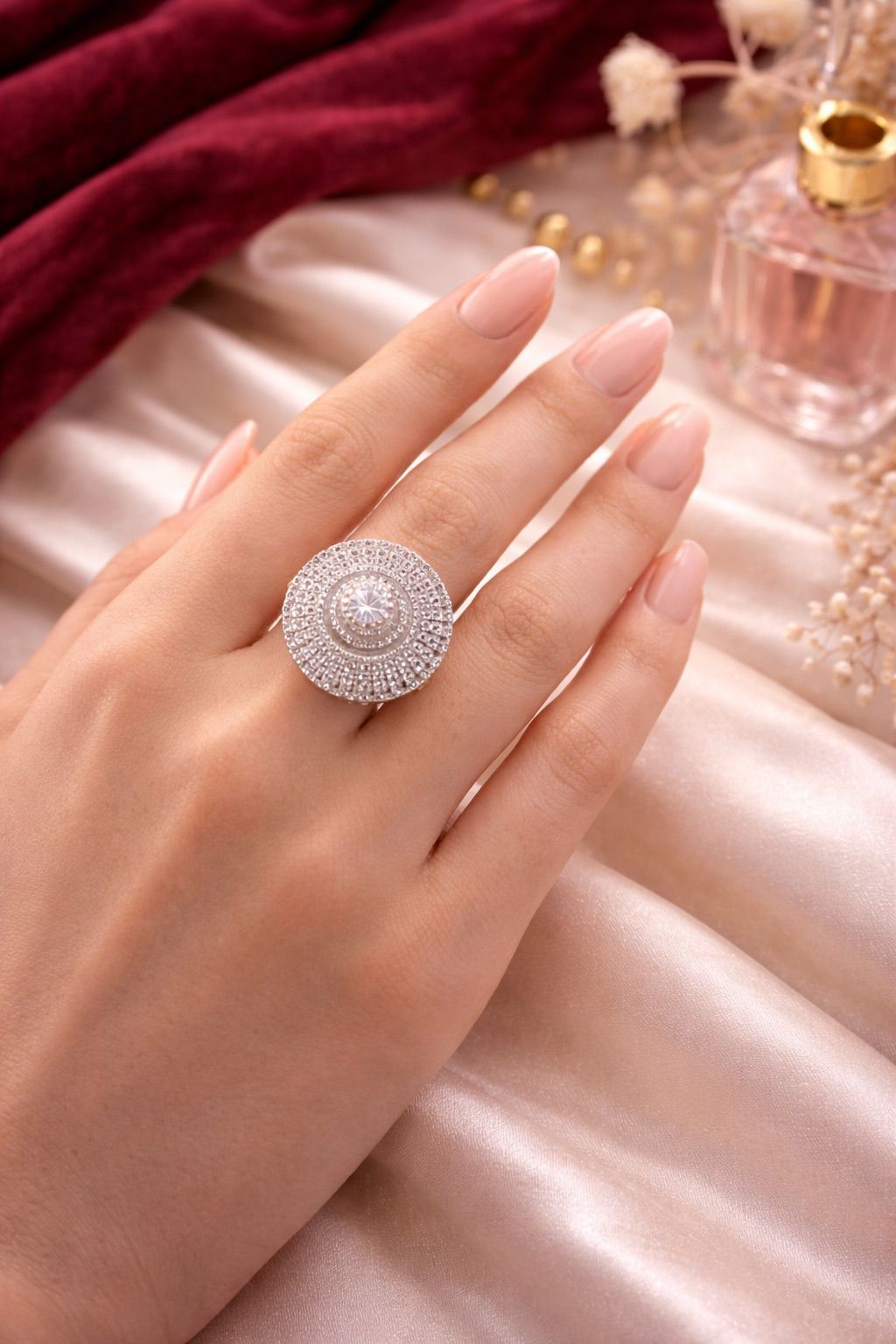 Luna Halo AD Ring